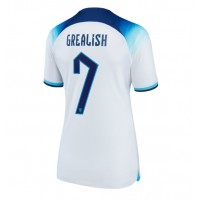 Echipament fotbal Anglia Jack Grealish #7 Tricou Acasa Mondial 2022 pentru femei maneca scurta